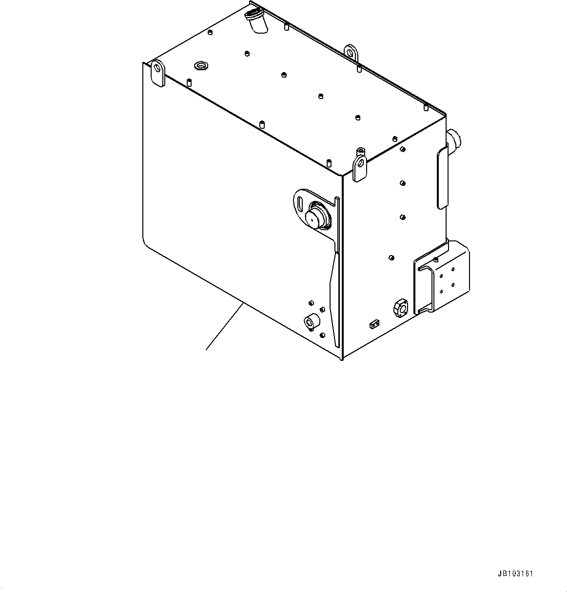 Tank Assembly, Fuel 562-04-3J121 KOMATSU