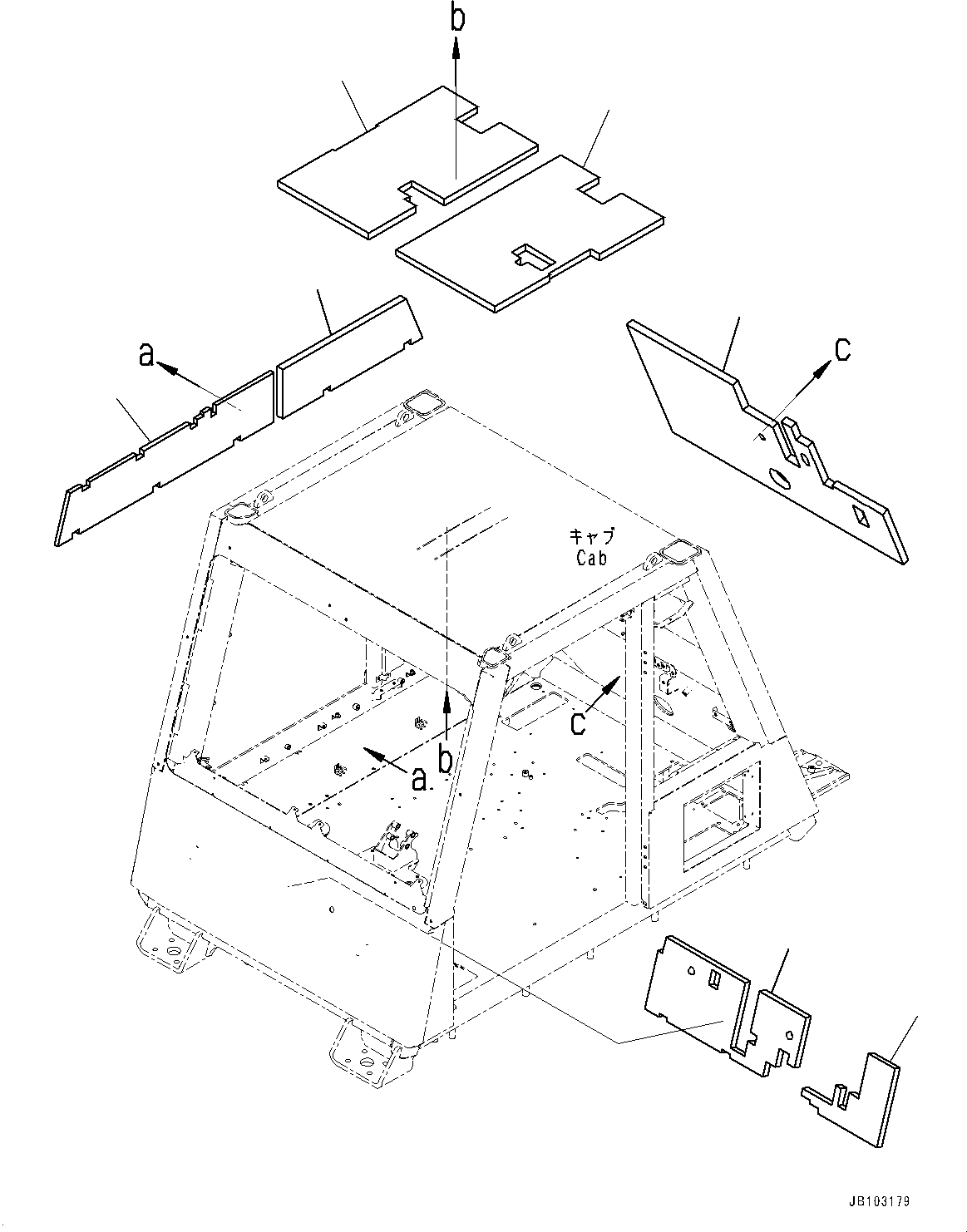 Лист 562-54-3A981 KOMATSU