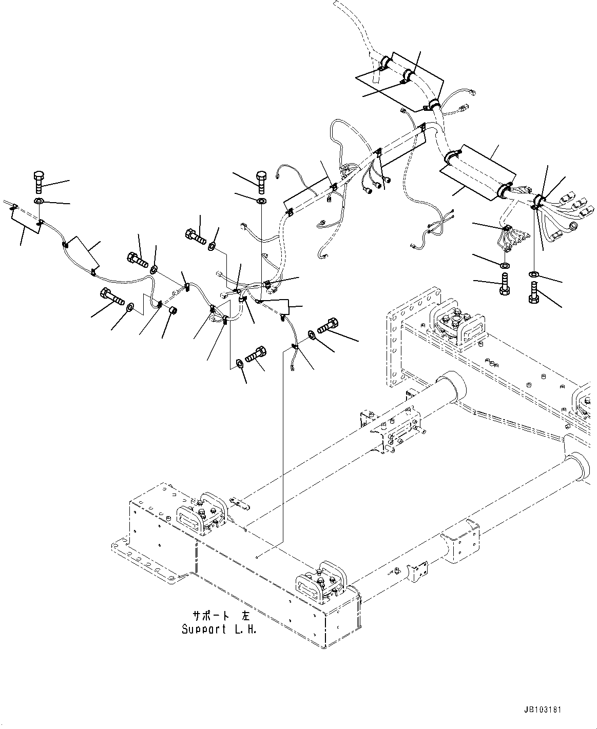 Резиновый элемент 42C-06-13860 KOMATSU