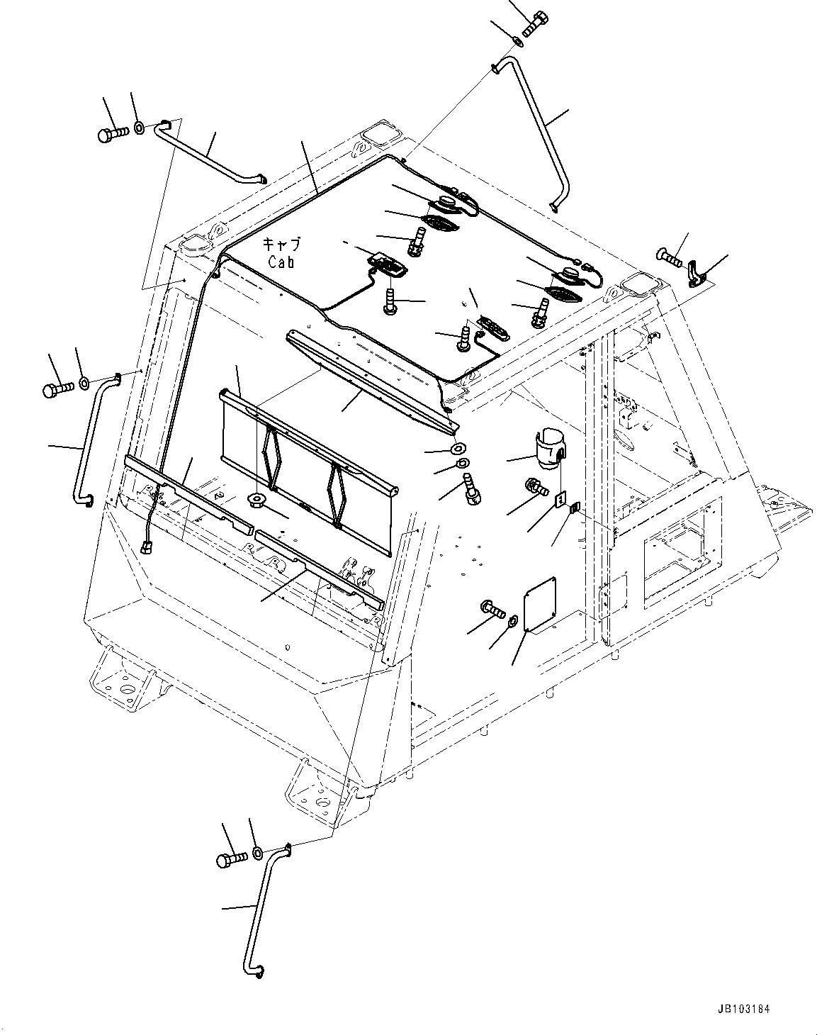 Жгут проводов 569-54-8A430 KOMATSU