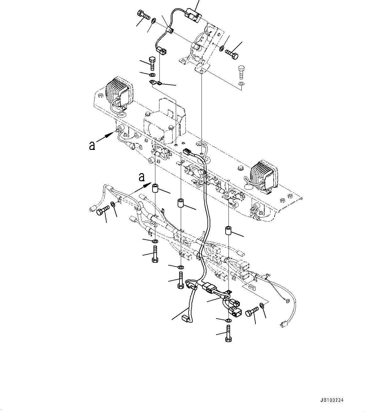 Жгут проводов 562-06-3J811 KOMATSU