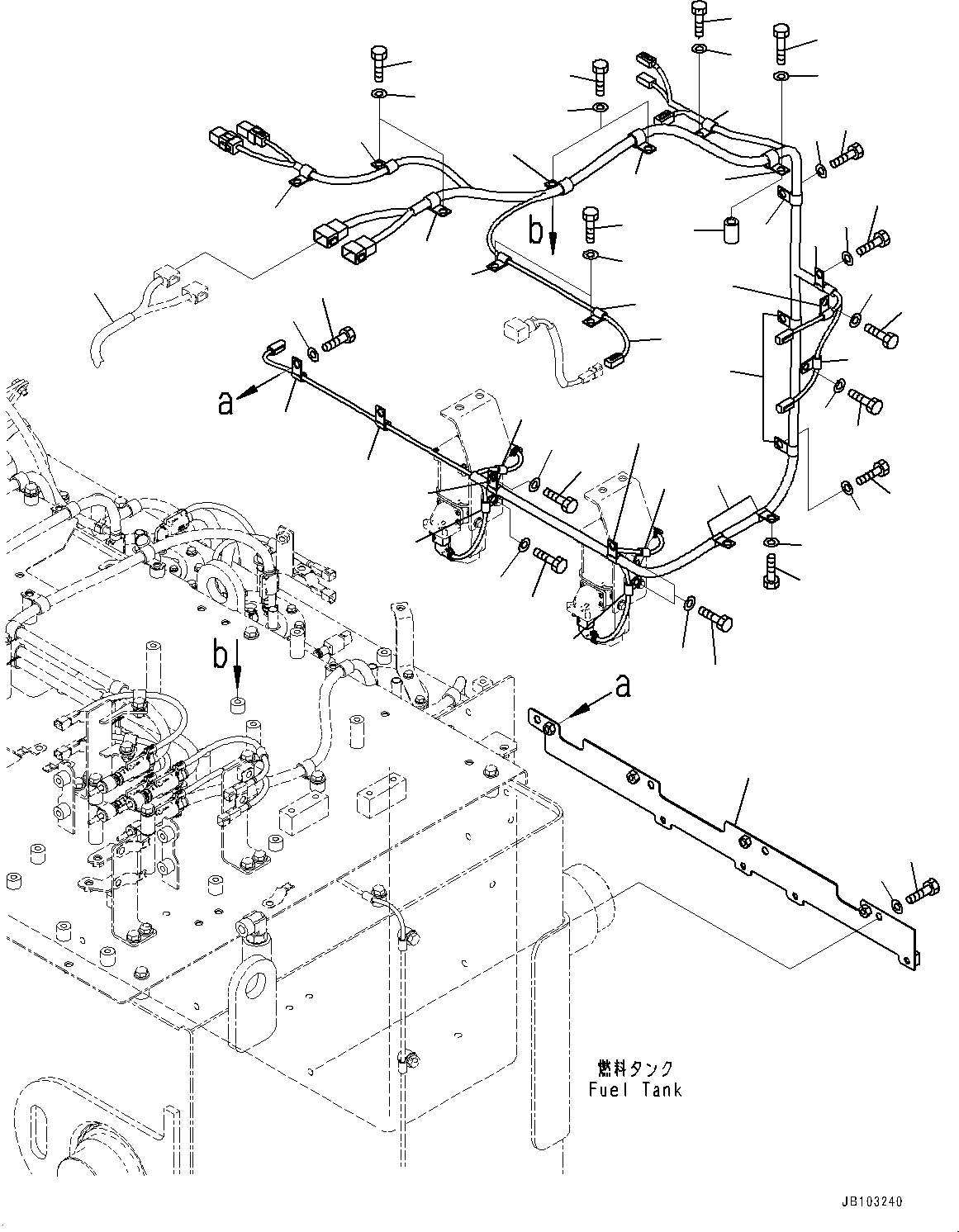Жгут проводов 562-06-3K981 KOMATSU