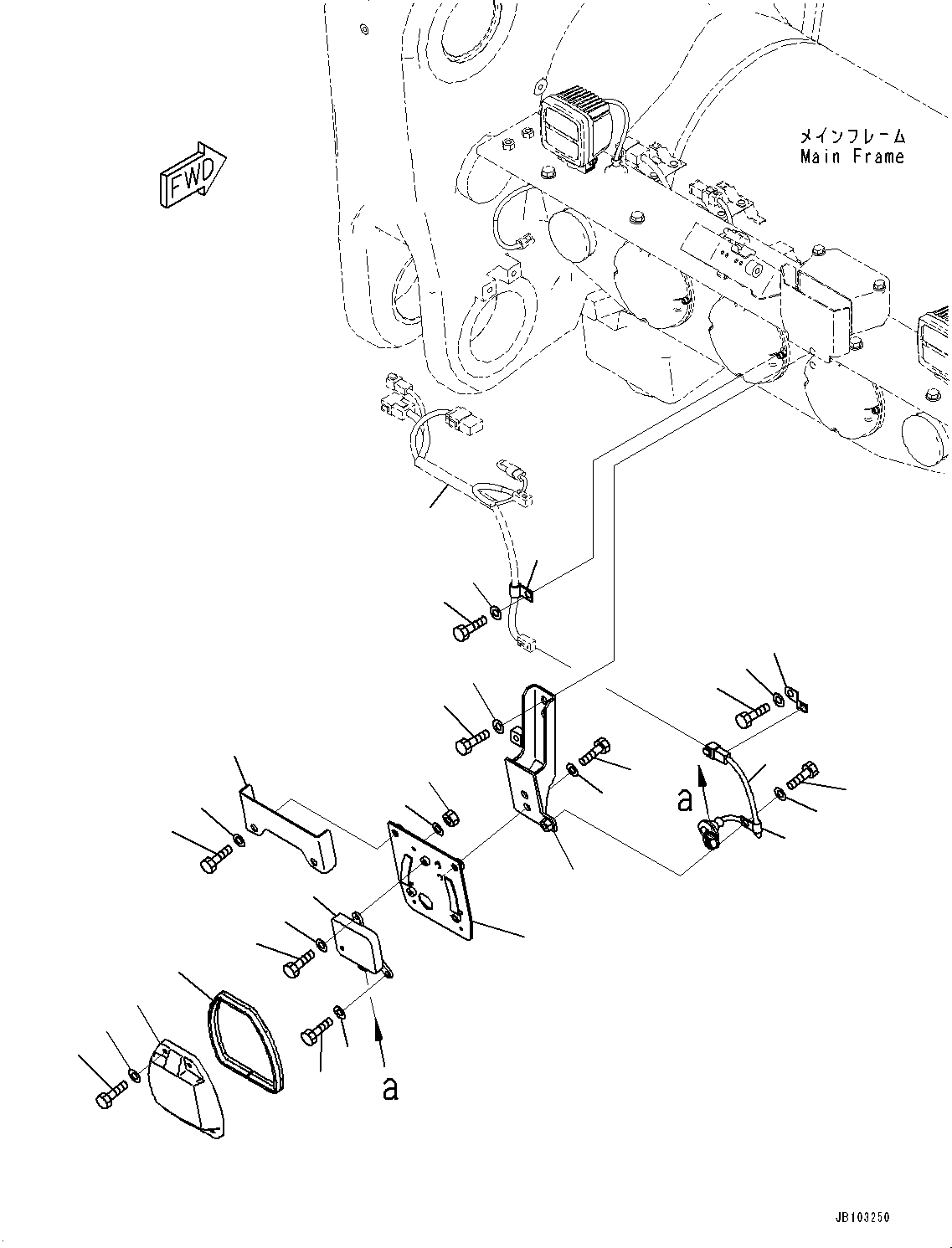 Жгут проводов 562-06-3J821 KOMATSU