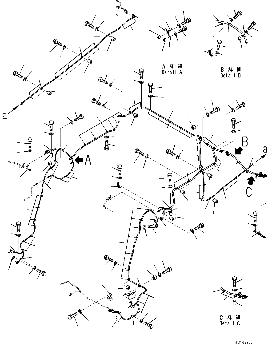 Жгут проводов 562-06-3J911 KOMATSU