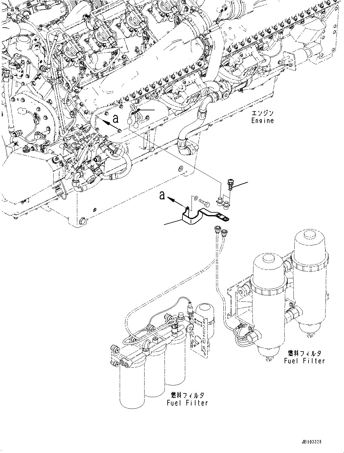 Кронштейн 562-04-3J471 KOMATSU