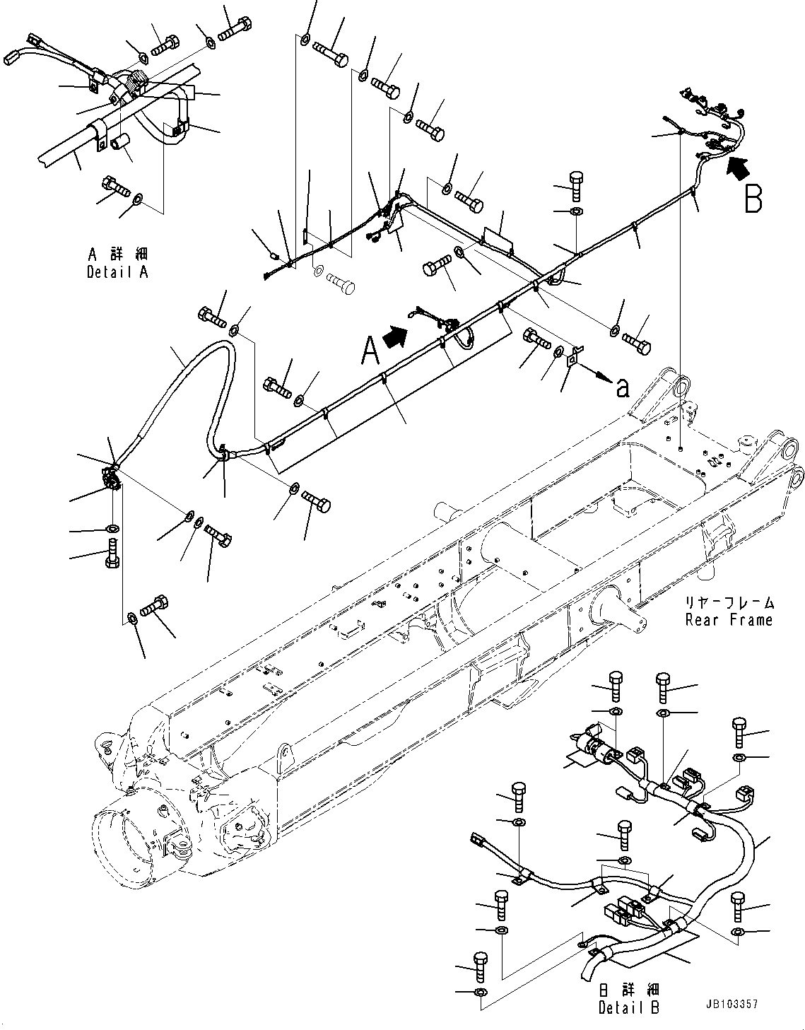 Жгут проводов 56B-06-51224 KOMATSU