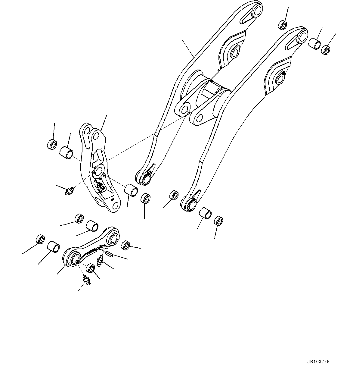 Block, Welded 427-S95-2810 KOMATSU