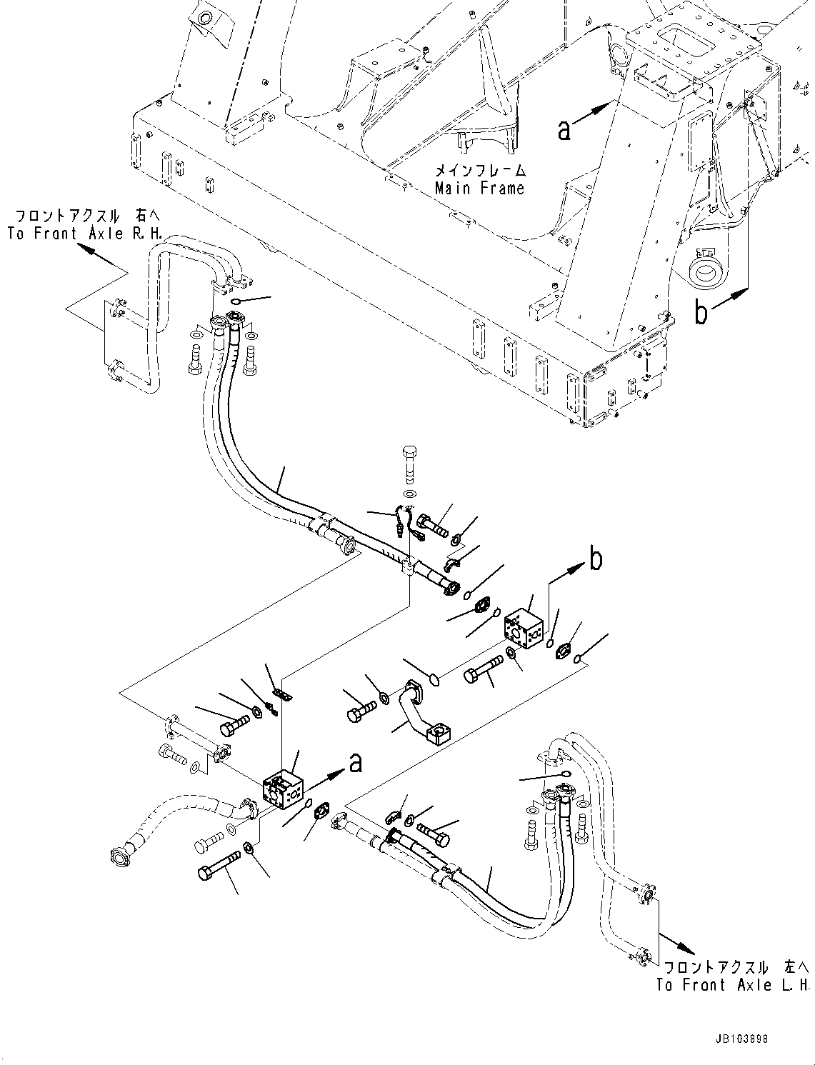 Шланг 07277-01425 KOMATSU