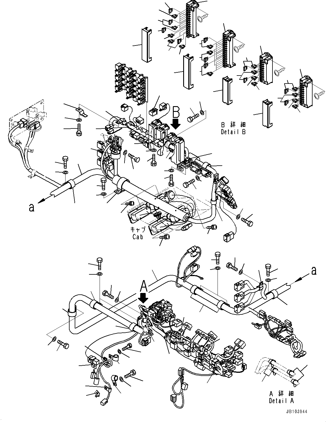 Жгут проводов 561-06-82216 KOMATSU