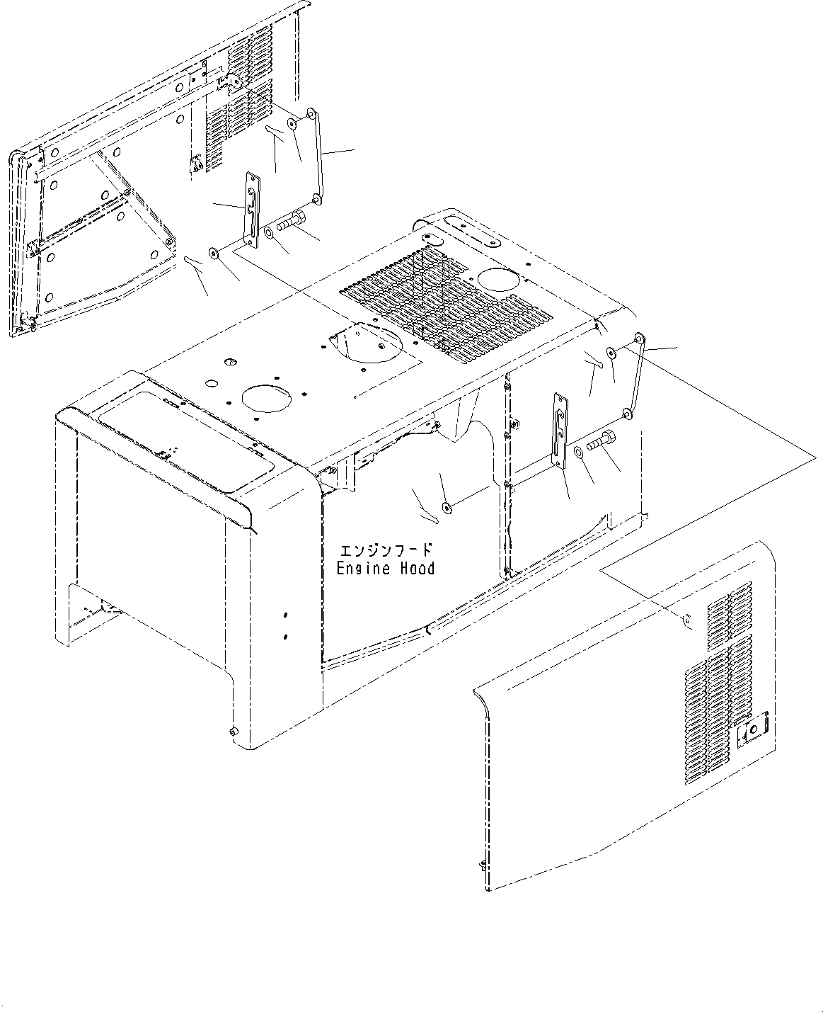 Пластина 419-54-B3090 KOMATSU