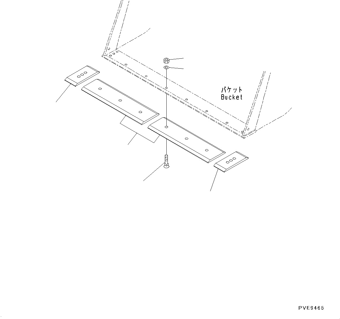 EDGE,SIDE (L=198MM) 421-815-2220 KOMATSU