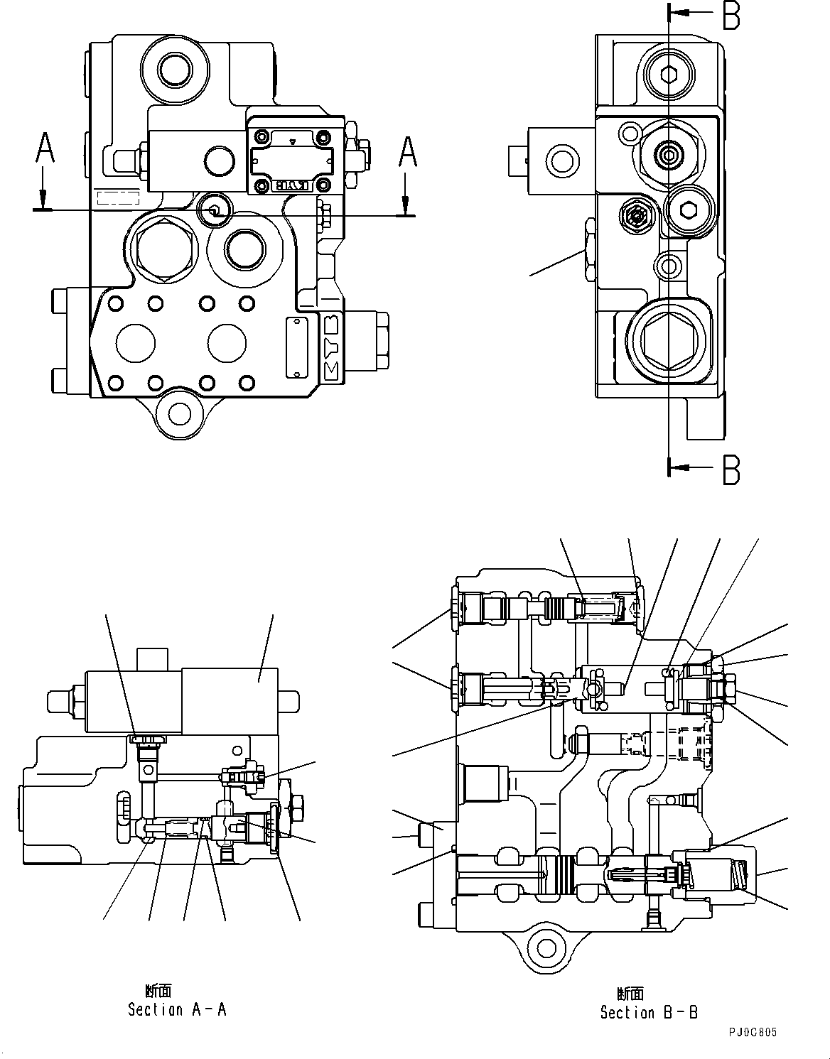 Электромагнитный клапан 421-S99-3281 KOMATSU