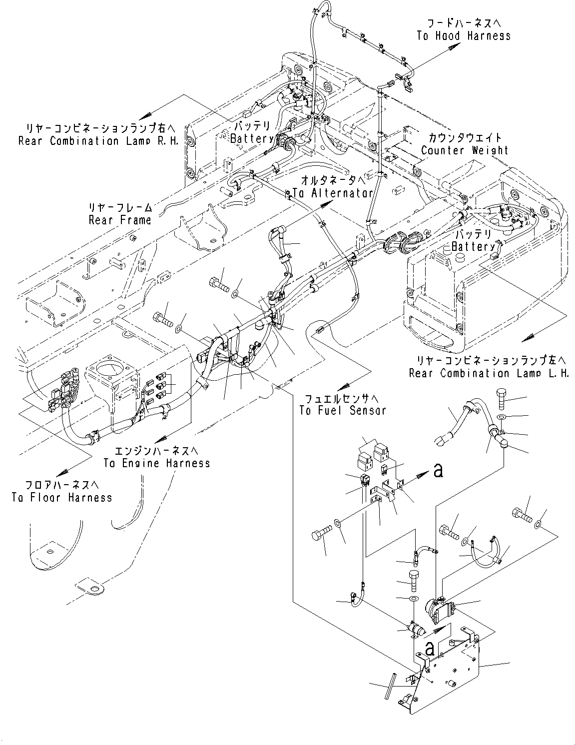 Жгут проводов 419-06-B3010 KOMATSU