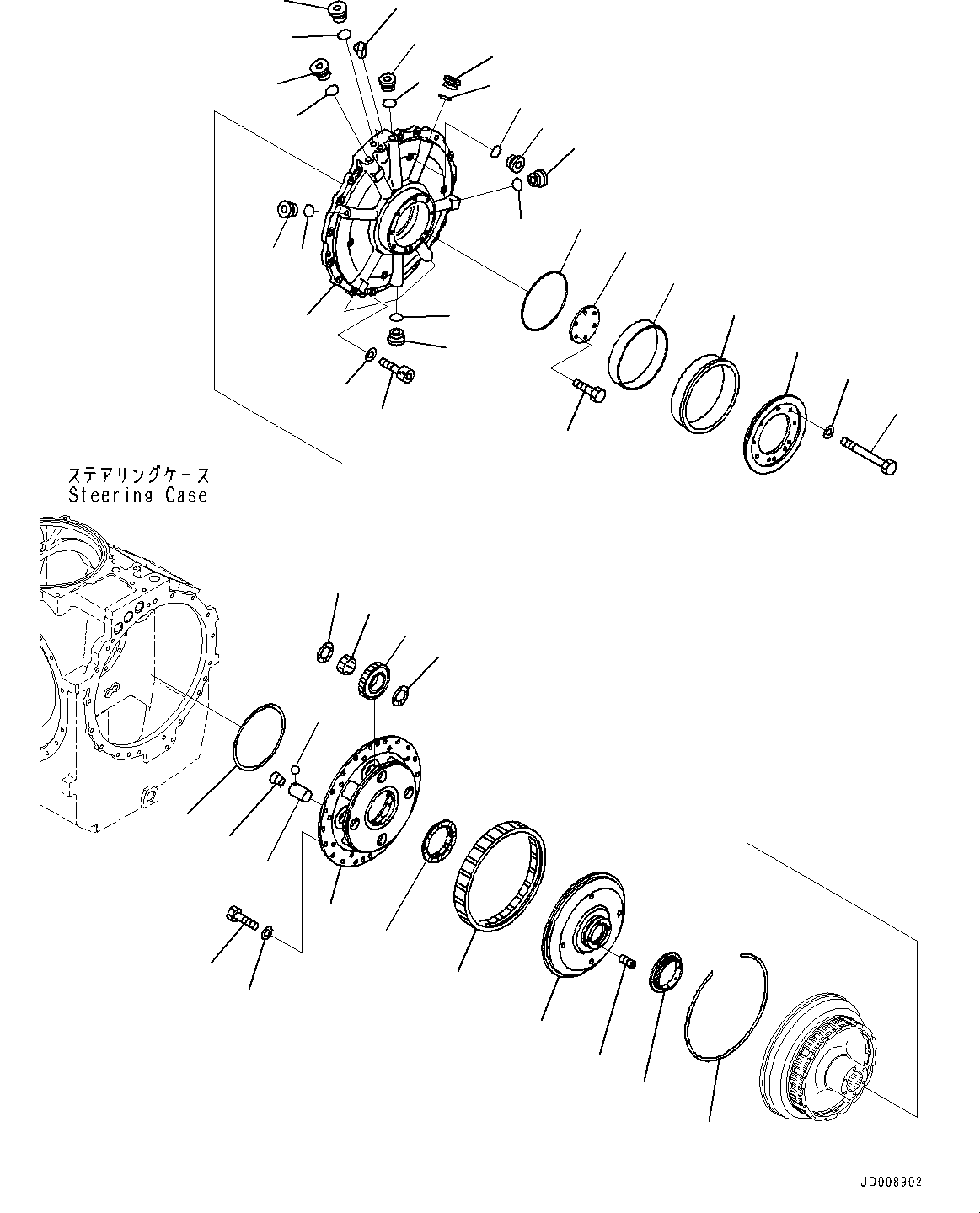 Brake Assembly 17M-22-00171 KOMATSU