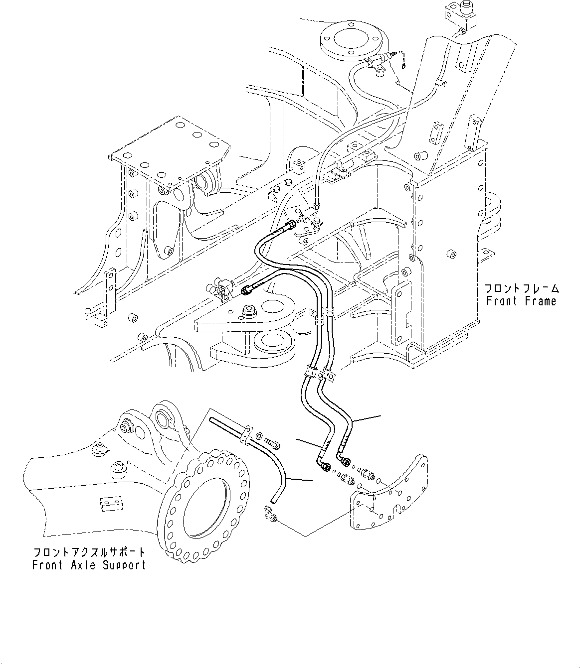 Бортовой редуктор в сборе 56D-27-22007 KOMATSU