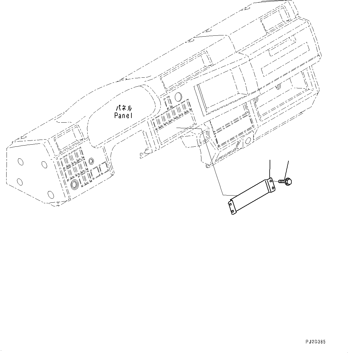 Кронштейн 56B-06-16340 KOMATSU
