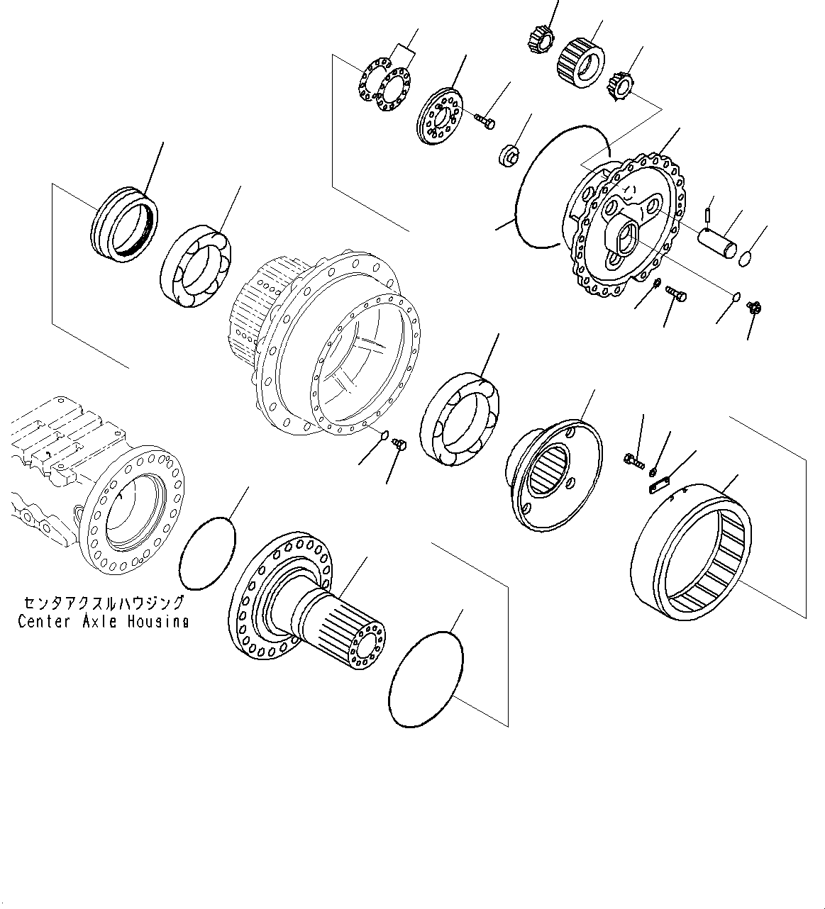 Brake Assembly 56D-23-22004 KOMATSU