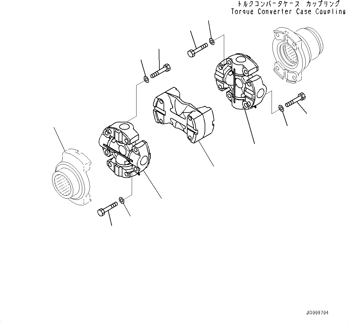 Coupling(Damper) (17A-12-11221) KOMATSU