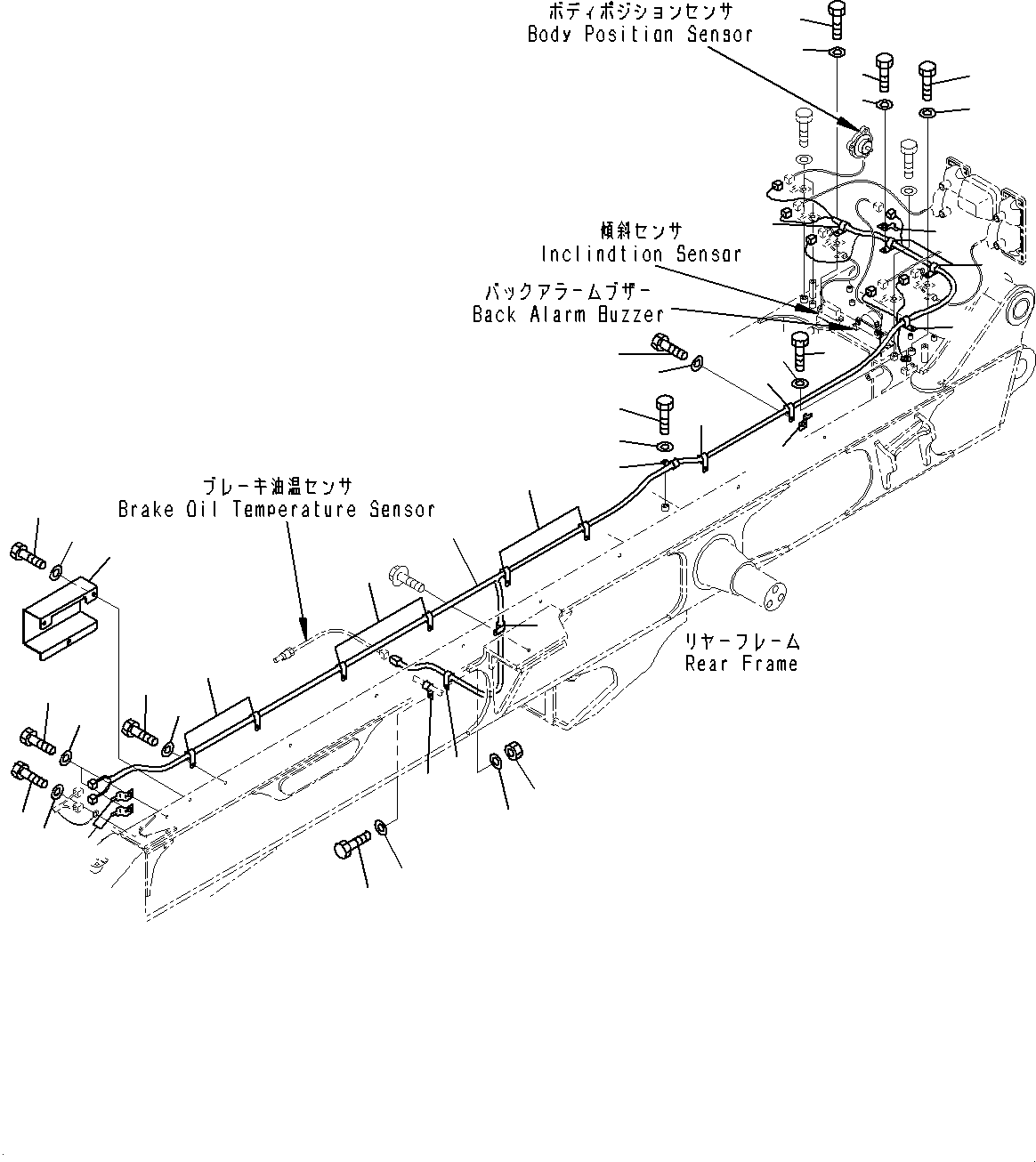 Жгут проводов 56D-06-25421 KOMATSU