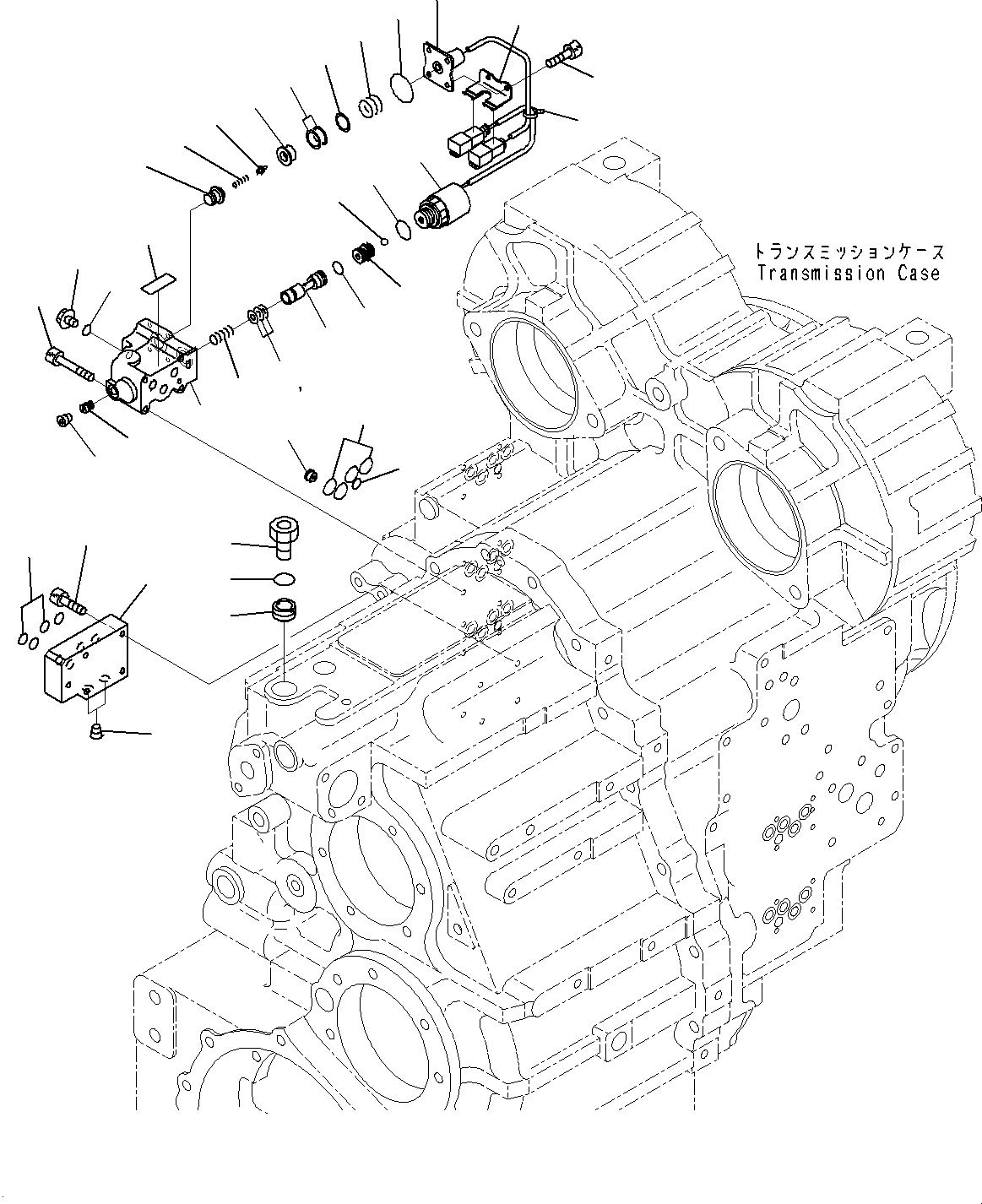 Клапан ECMV в сборе 714-12-35602 KOMATSU