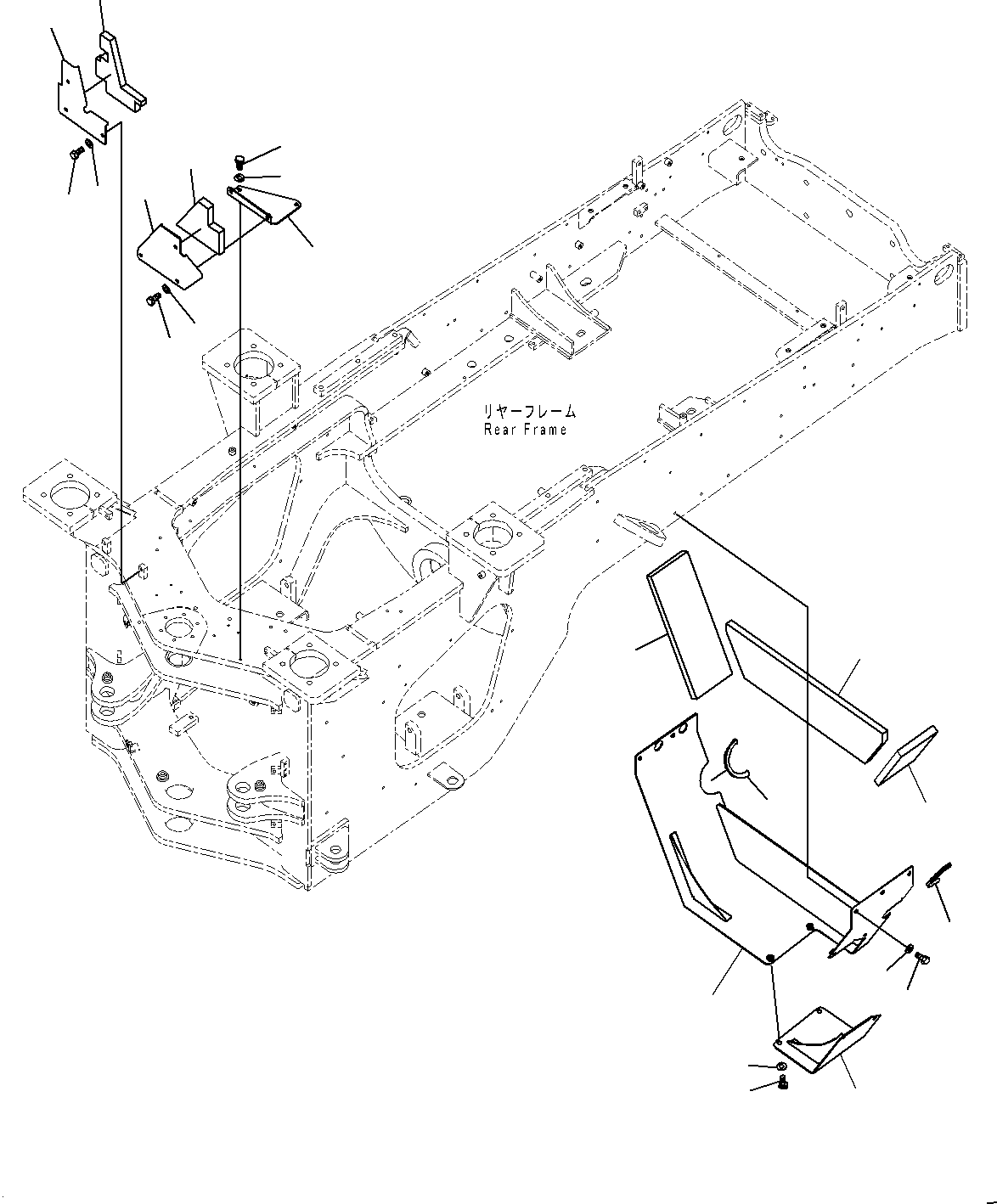 Крышка 423-46-44271 KOMATSU