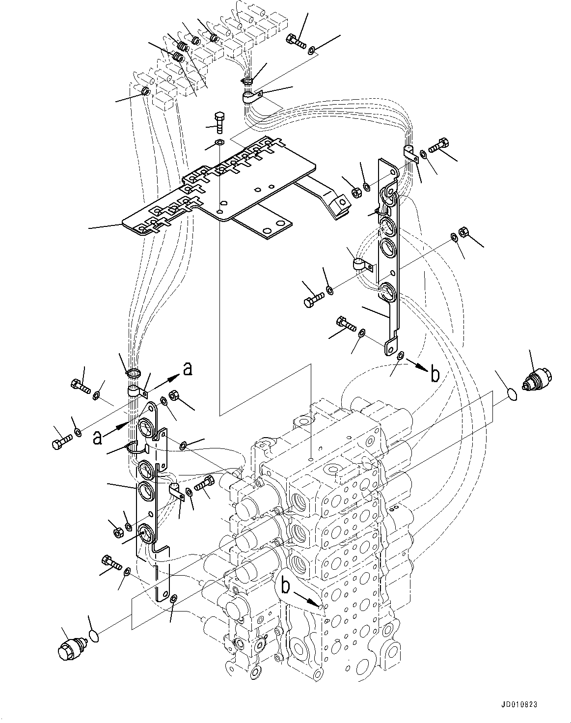 Bracket Group 723-66-05101 KOMATSU