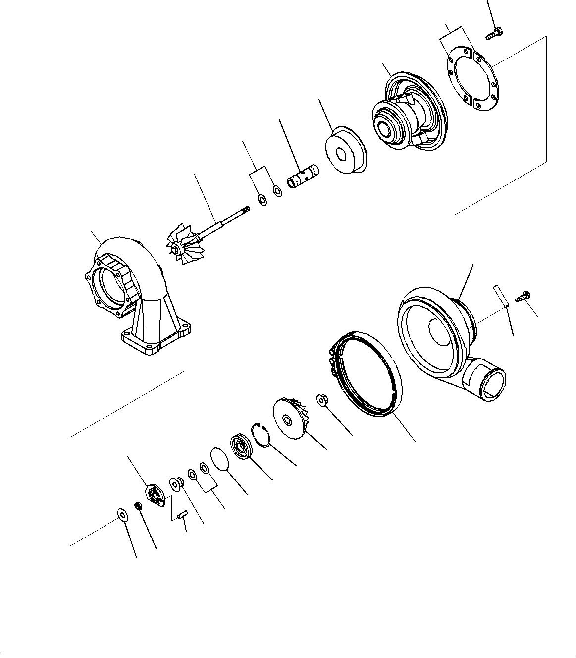 Turbocharger 6506-22-5021 KOMATSU