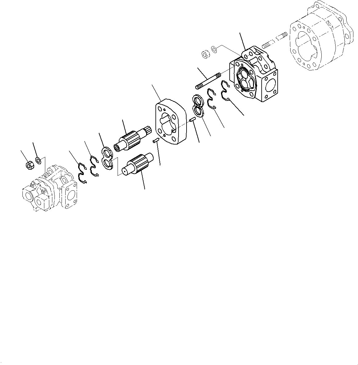 Шестерня ведомая (705-92-28510) KOMATSU