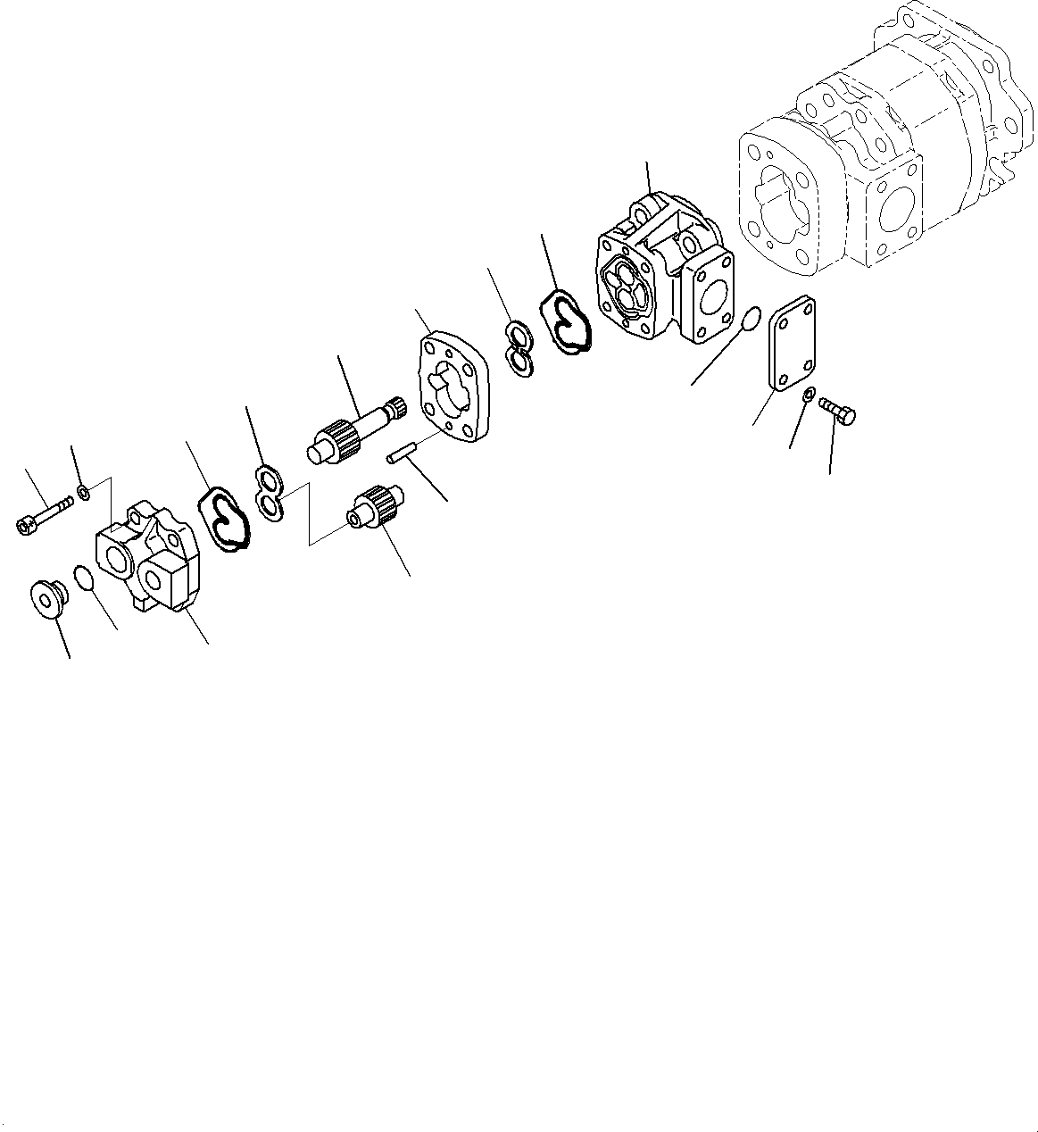 Крышка в сборе (705-40-80150) KOMATSU