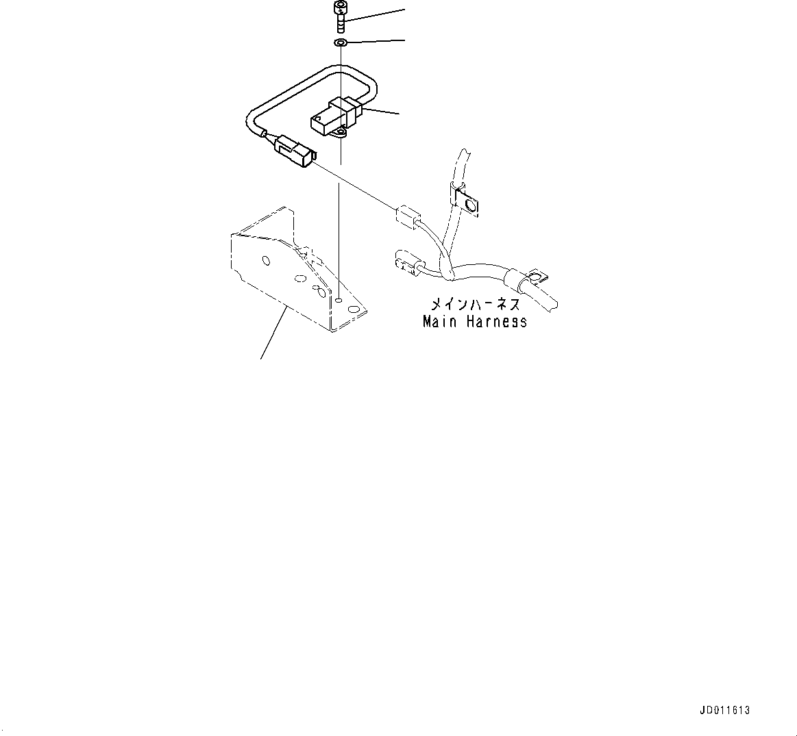 Bracket(Fender,Hood Mounting) (17M-06-43340) KOMATSU