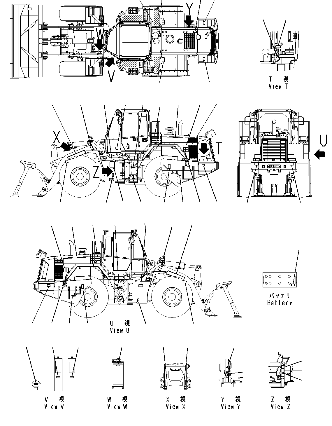 Табличка смазки 423-V08-4121 KOMATSU