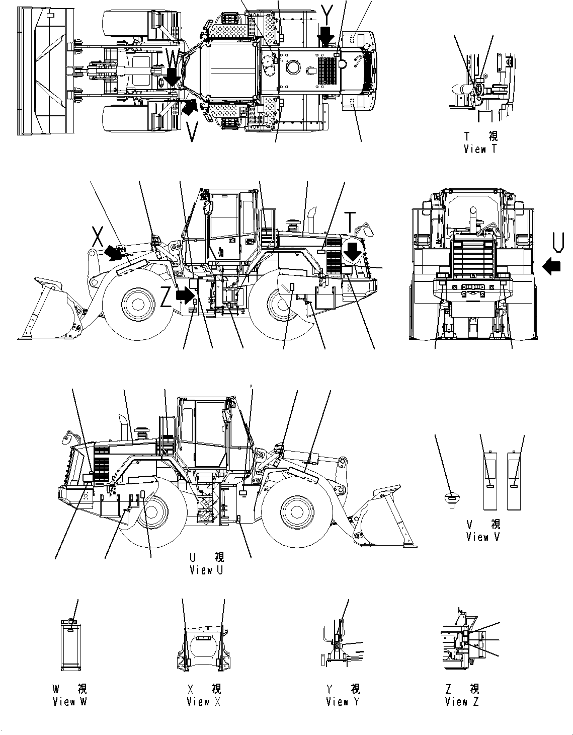 Табличка смазки 423-V00-4121 KOMATSU