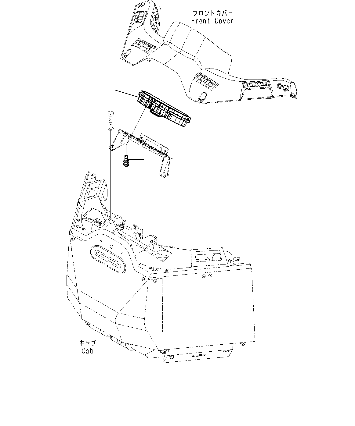 Монитор 7823-30-8213 KOMATSU