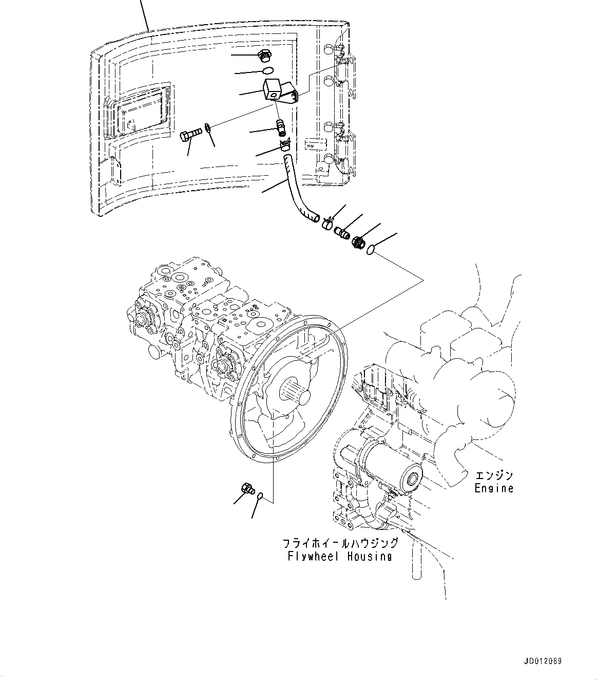 Cover(Side Cover) (22U-54-22132) KOMATSU