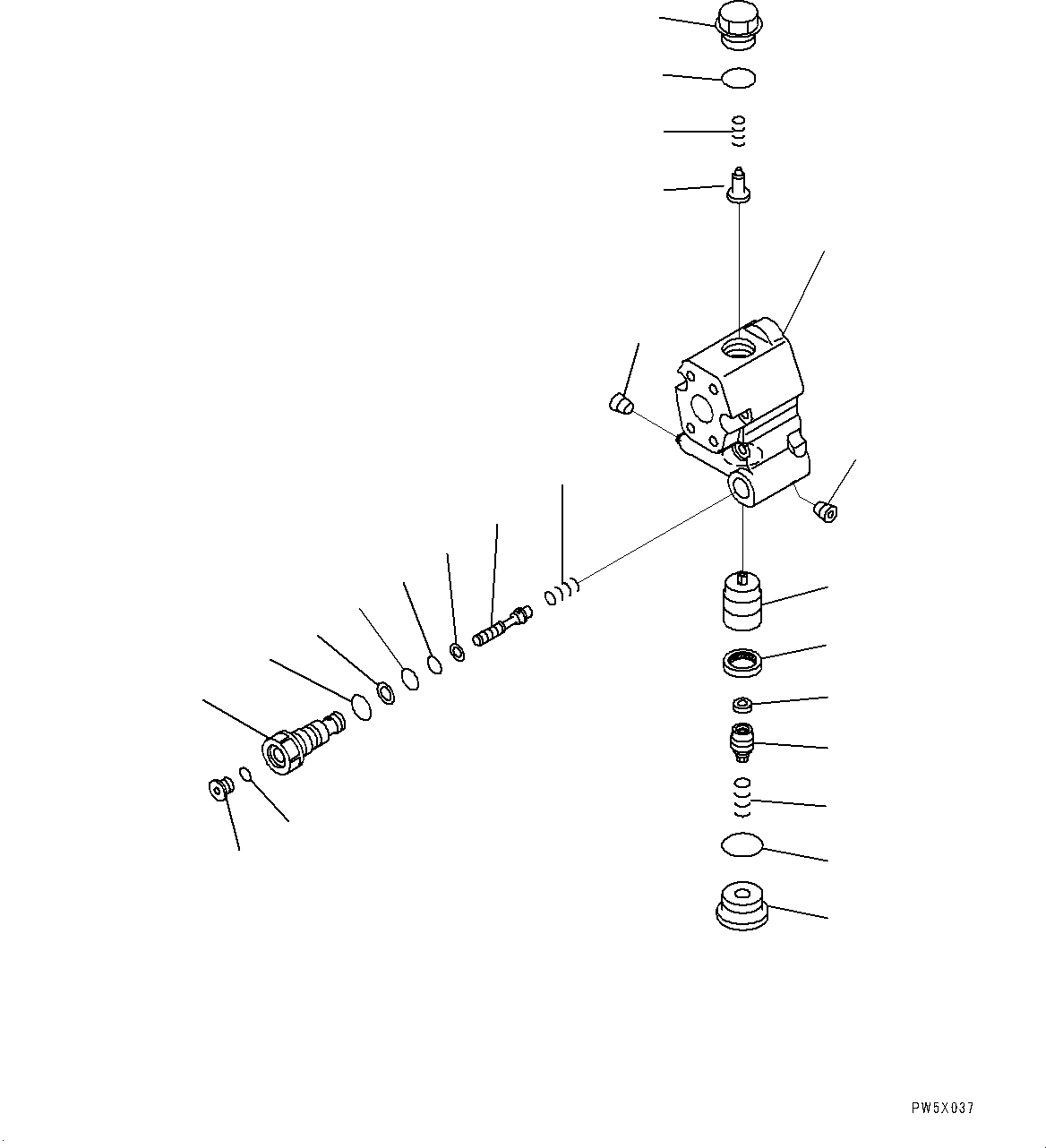 Клапан в сборе 723-40-82602 KOMATSU