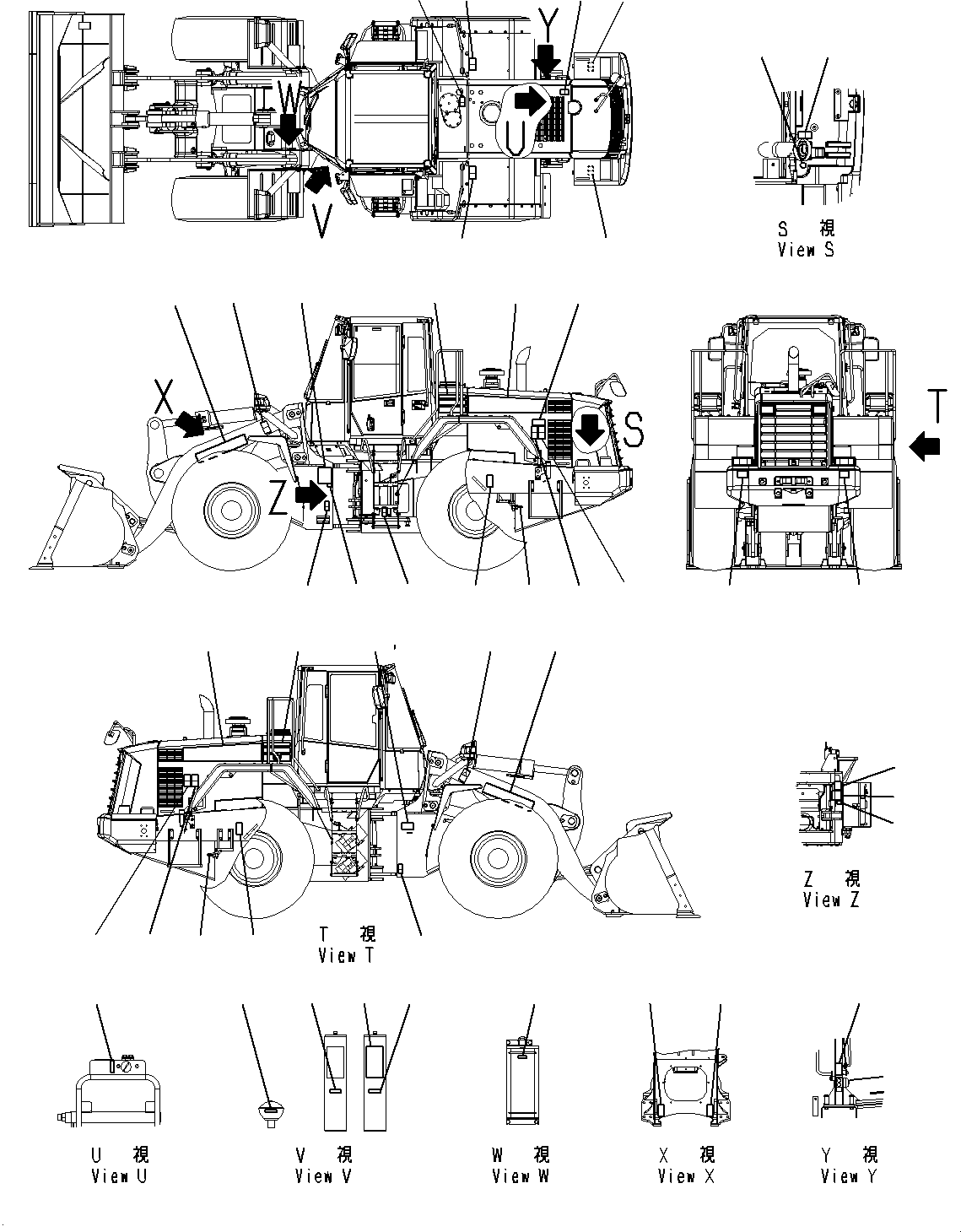 Табличка смазки 424-V00-4121 KOMATSU