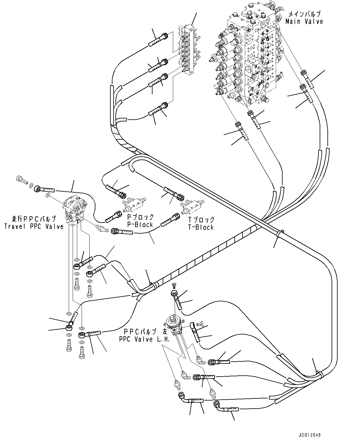 Шланг 22U-62-28980 KOMATSU