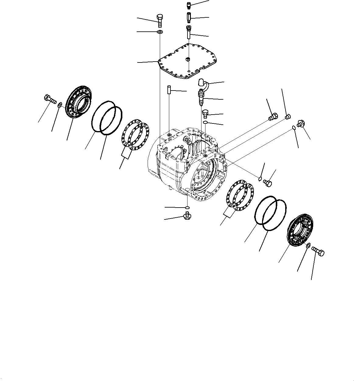 Дифференциал в сборе 424-22-31011 KOMATSU