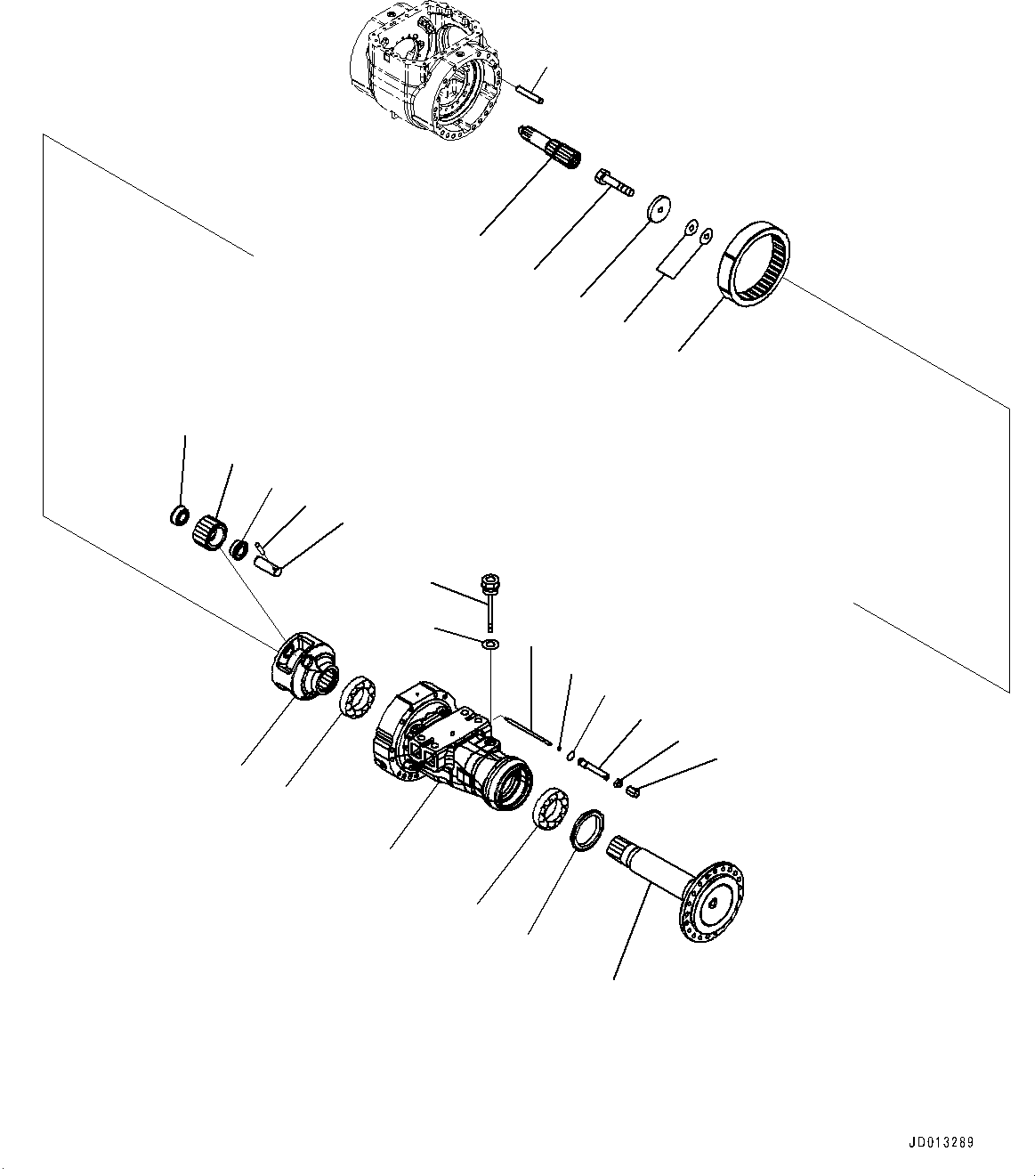 SHAFT, AXLE 424-22-H2431 KOMATSU