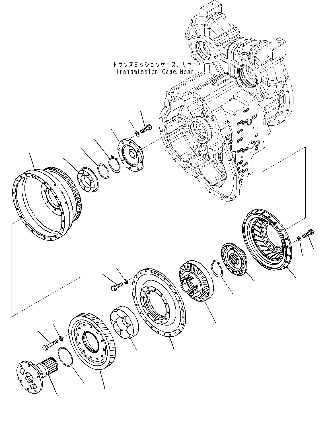 Корпус 711-47-41212 KOMATSU
