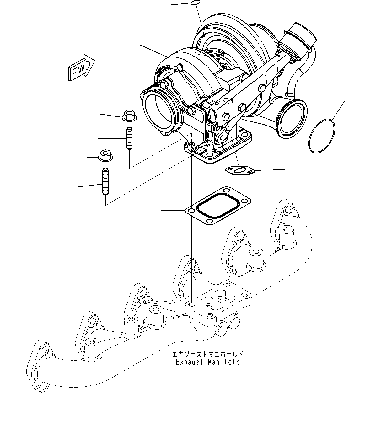 Turbocharger 6754-81-8200 KOMATSU