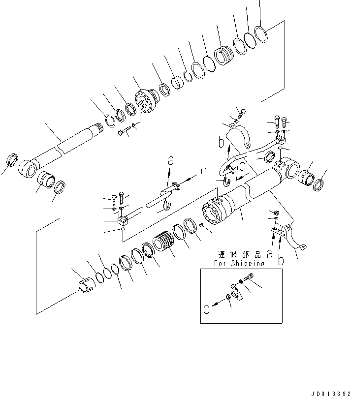 Сервисный комплект 721-98-01040 KOMATSU