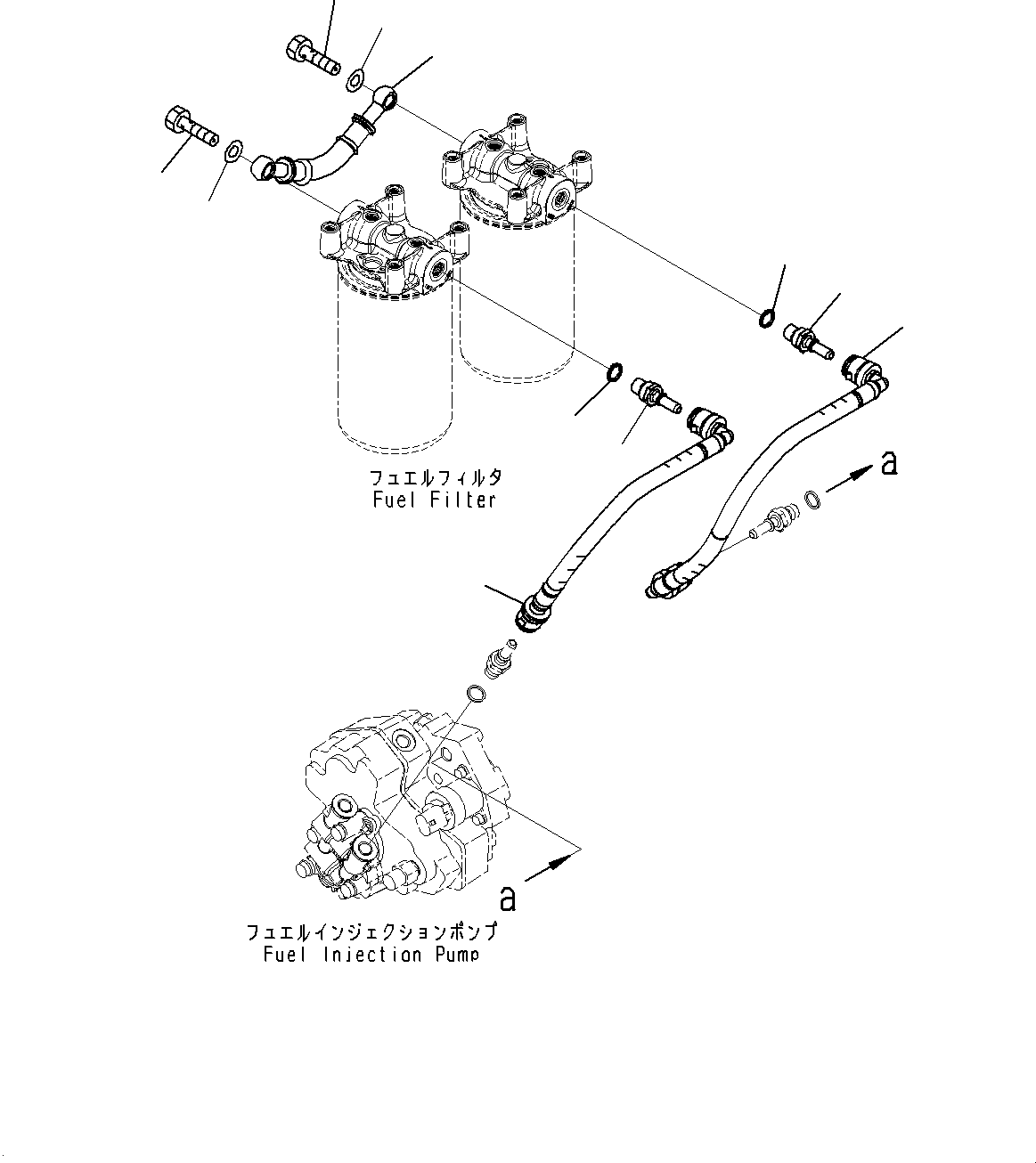 Шланг 6754-71-9821 KOMATSU