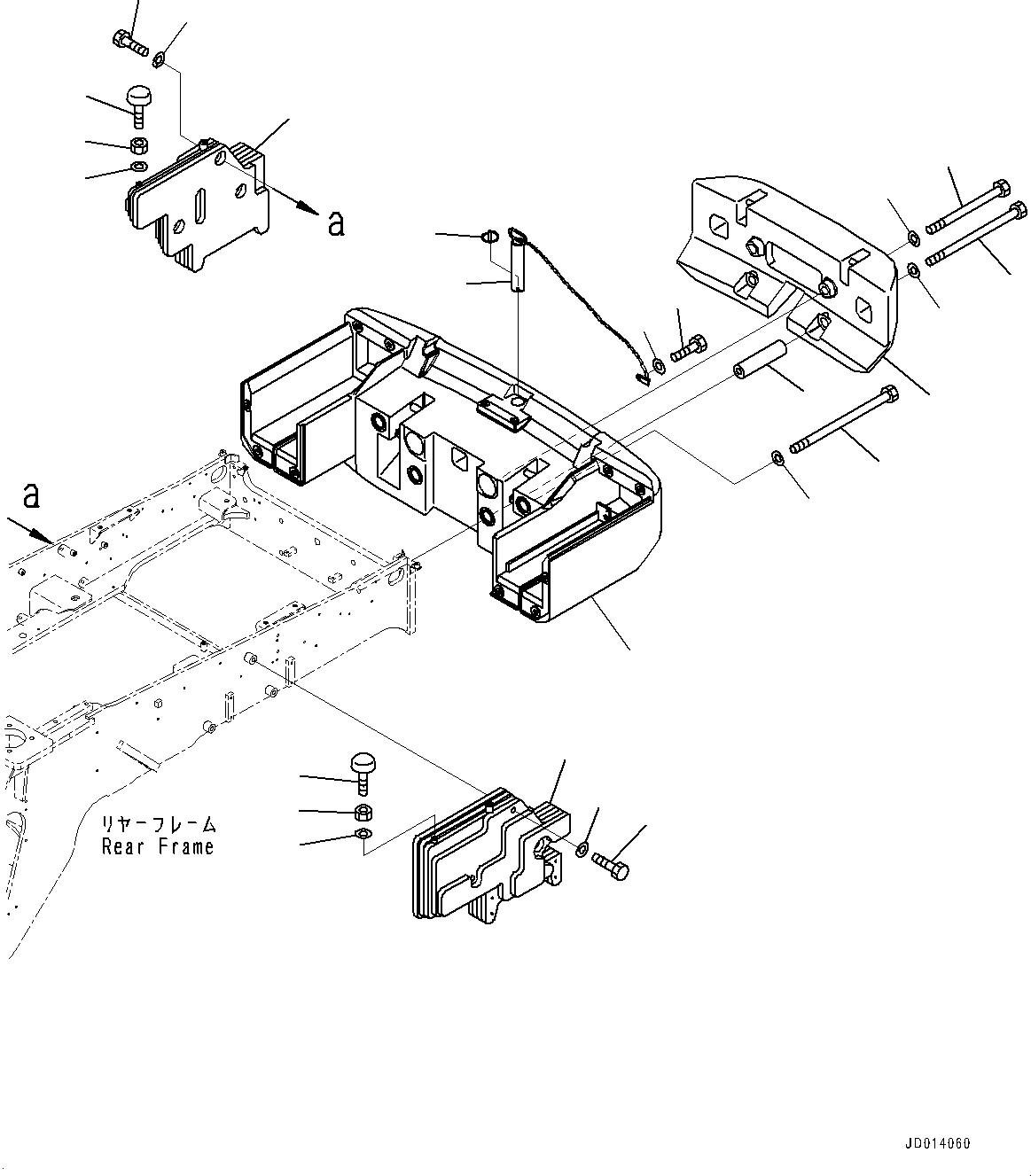 COUNTERWEIGHT 421-975-3151 KOMATSU