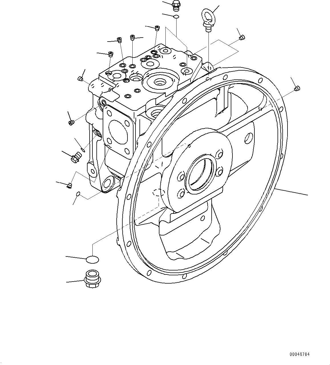 Hydraulic Pump 708-2L-00800 KOMATSU