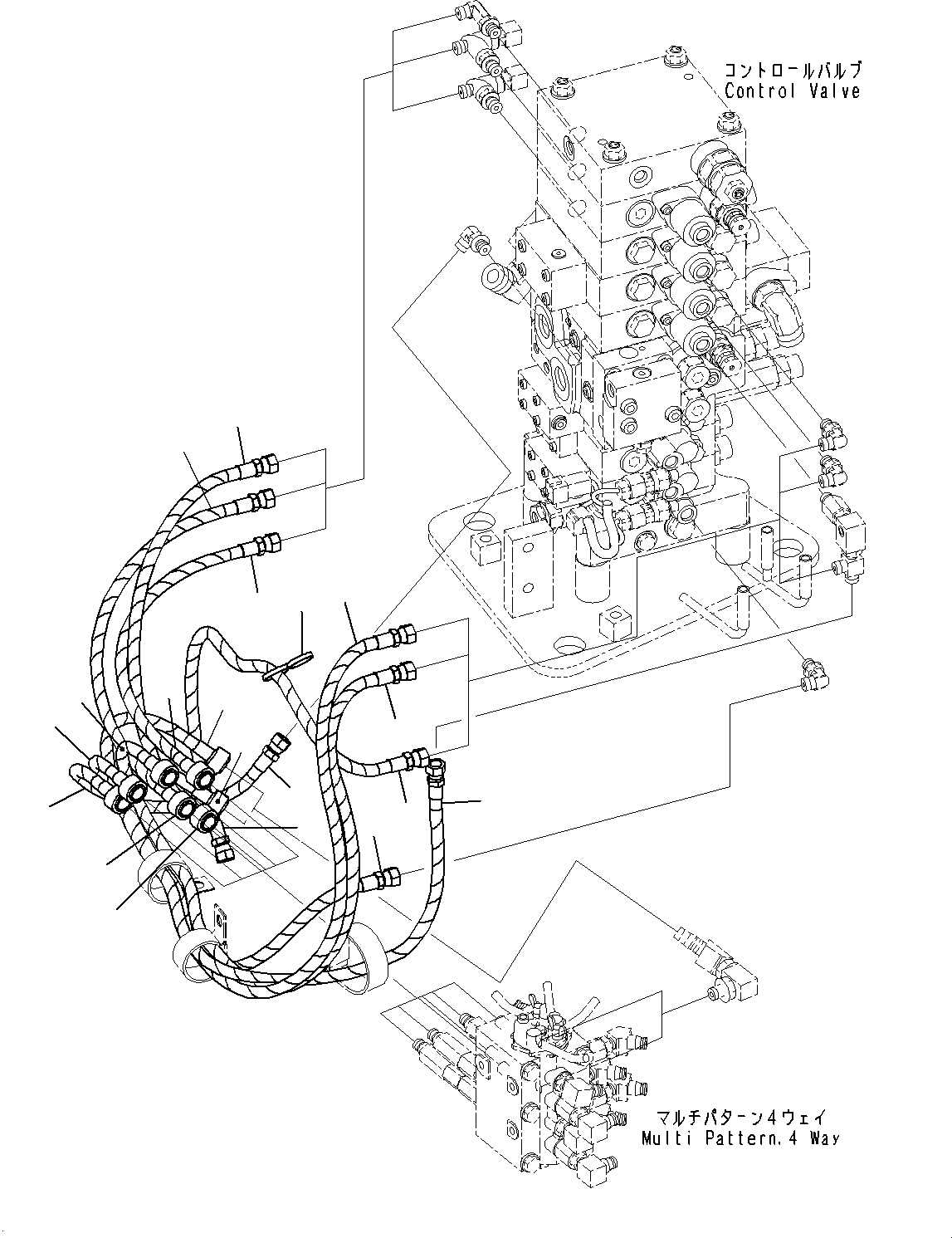 Шланг 22B-62-22540 KOMATSU