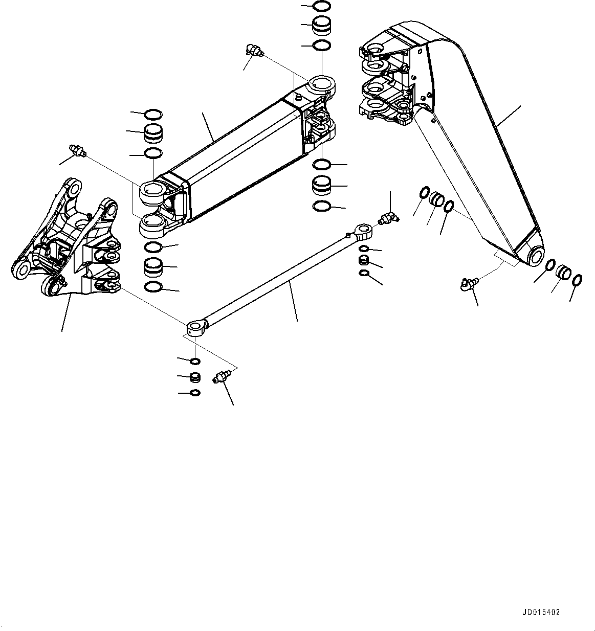 Boom Assembly, 1st 21W-70-01532 KOMATSU