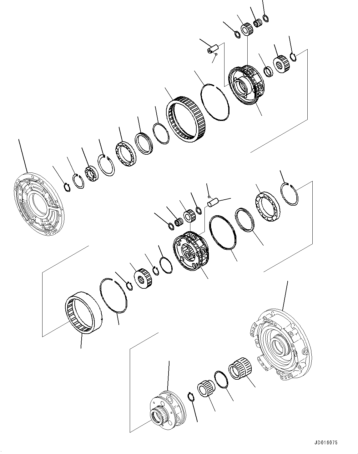 Carrier(Power Train,Carrier) (154-15-63330) KOMATSU