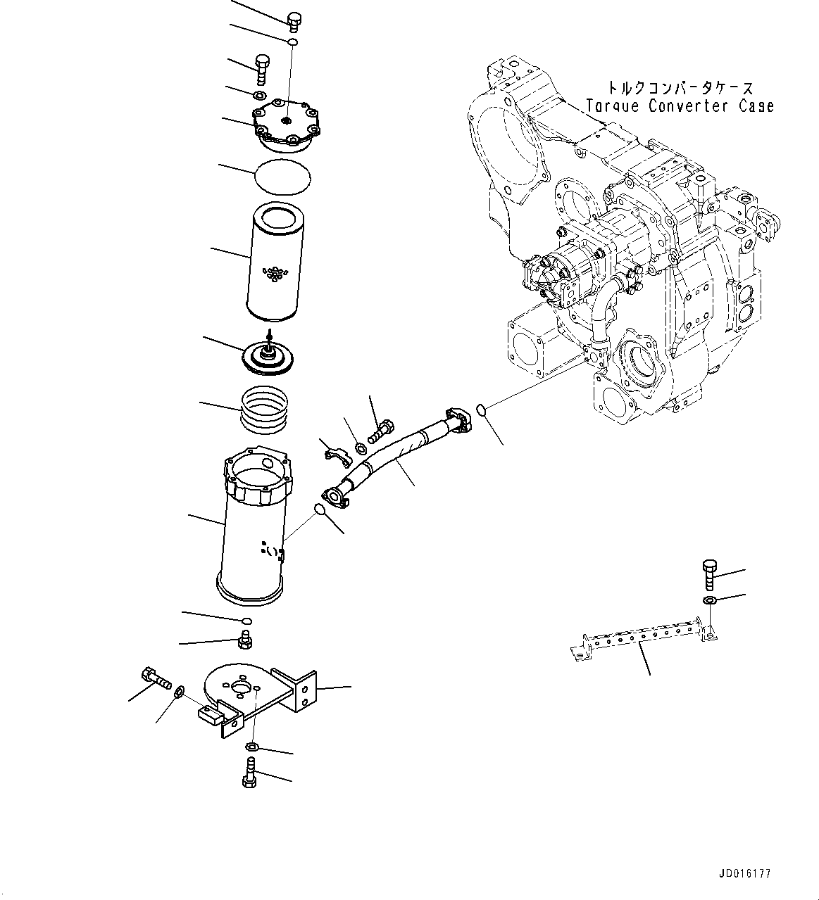 Block(Power Train,Concentrated Piping) (154-49-71311) KOMATSU