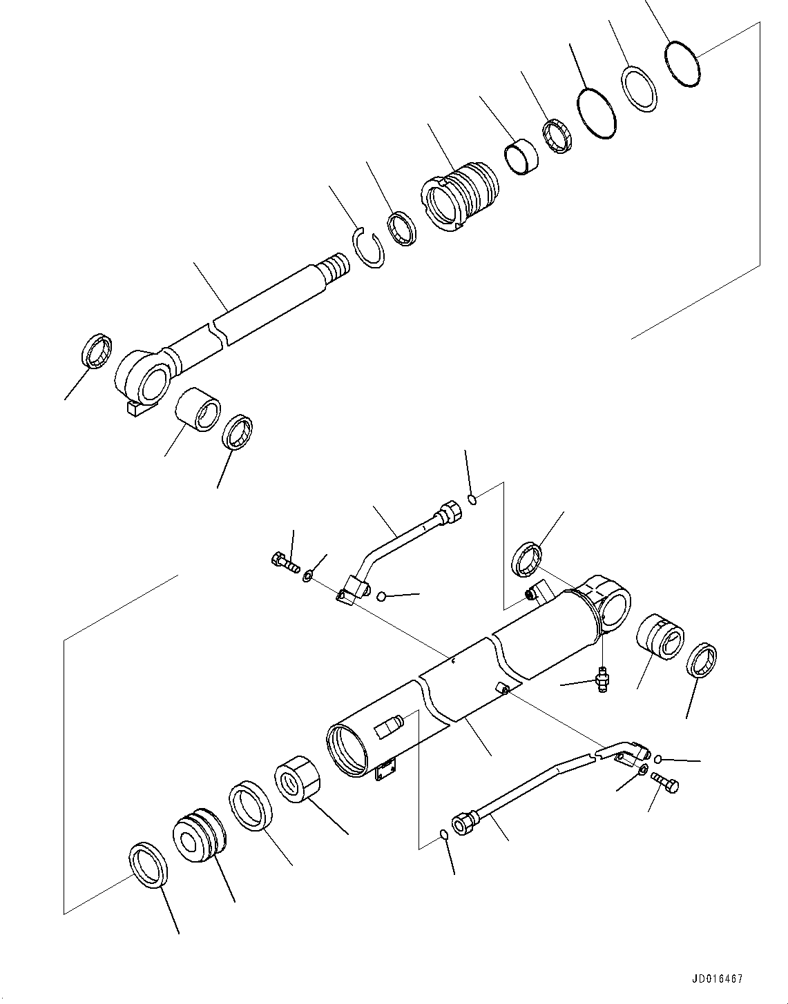Головка цилиндра 707-29-12851 KOMATSU
